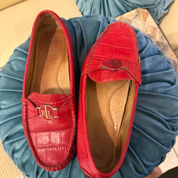 2026 PRICE REDUCTION: RED RALPH LAUREN DRIVING SHOES, 6.5B - Picture 6 of 12